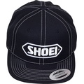 Shoei Basecap lippis Musta/valkoinen