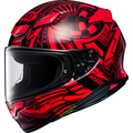 Shoei NXR2 BEAUT TC-1 puna-valkoinen