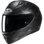 HJC C10 Epik Musta/Kulta MC9SF