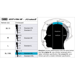 Shoei Päälaen pehmuste GT-Air2/J-Cruise2 XL9