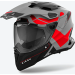 Airoh Commander 2 Reveal Ματ γκρι /κόκκινο