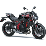 Kawasaki Z650 MY25 Mustapunainen