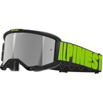 Alpinestars Vision 5 Hollow Harmaa/Keltainen Hopea peili