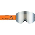AMOQ Vision Magnetic Oranssi/musta hopealla peililinssillä