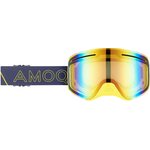 AMOQ Vision Vent+ Magnetic nenäsuojalla Keltainen punaisella peililinssillä