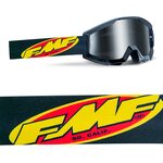 FMF Powercore Goggle Musta-hopea peililinssi