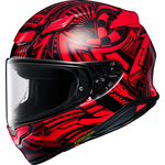 Shoei NXR2 BEAUT TC-1 puna-valkoinen