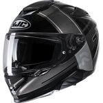 HJC RPHA 71 Zecha Musta/Harmaa MC5
