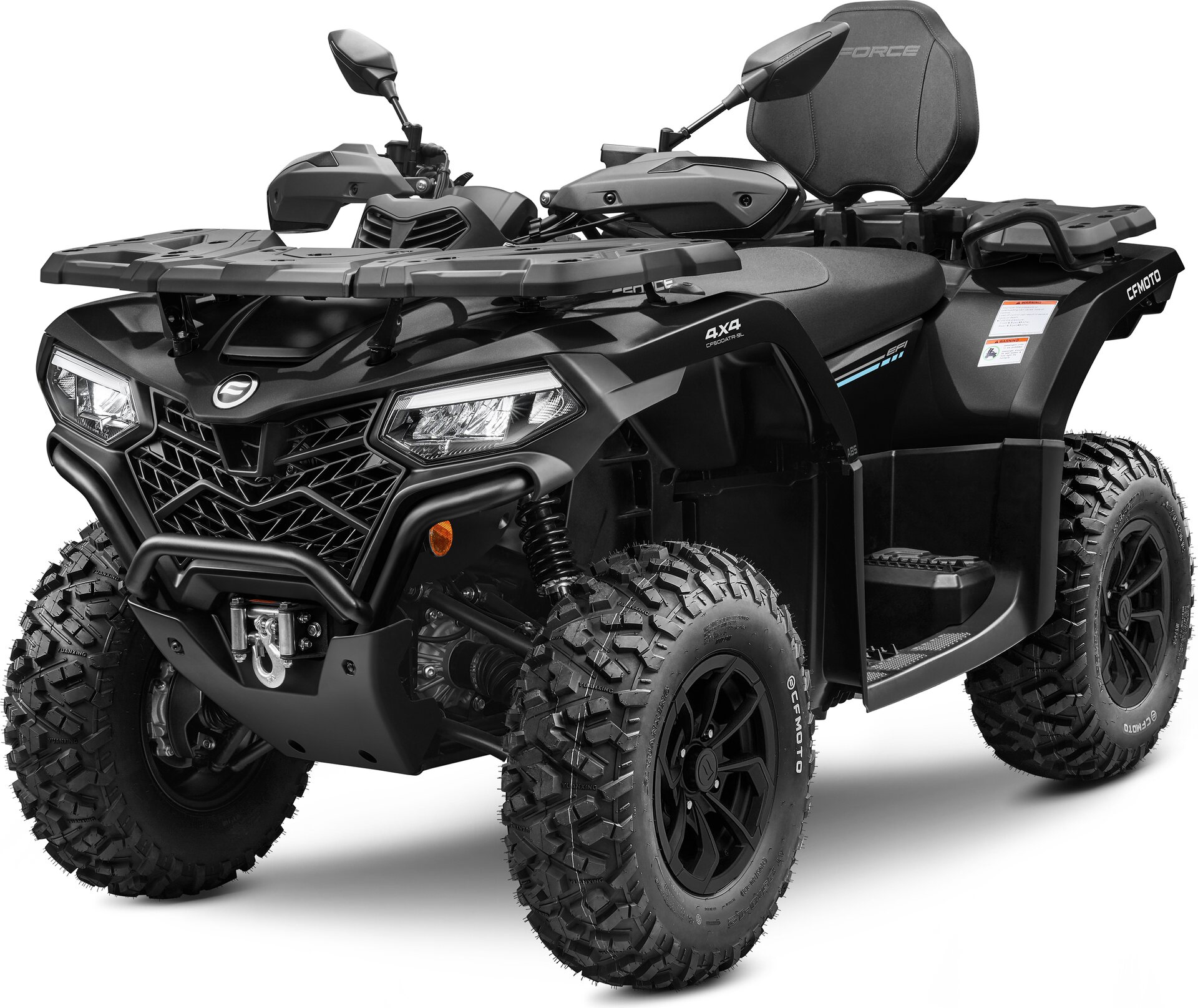 CFMOTO CFORCE 520L pitkä Sort