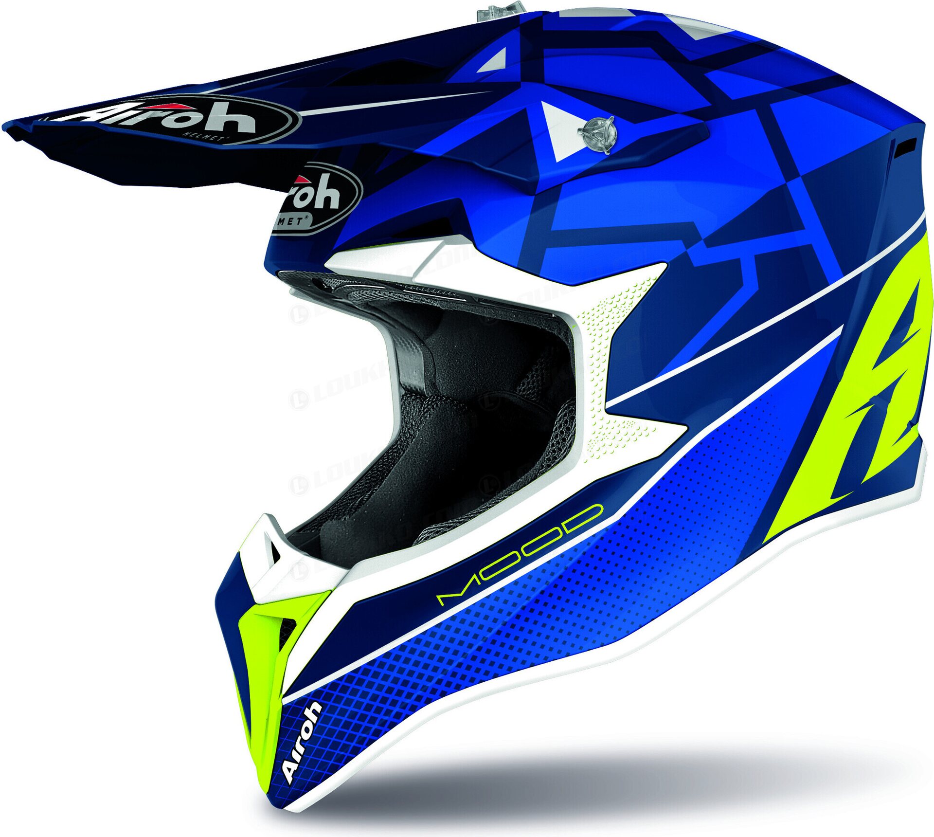 Airoh Wraap Mood Sininen kiiltävä