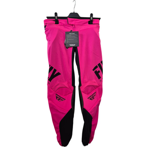 Fly Racing Lite crossihousut naisten, neon pinkki/musta, 32