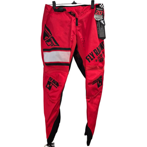 Fly Racing Kinetic crossihousut miesten, punainen/musta, 34