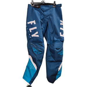Fly Racing F-16 crossihousut miesten, sininen/valkoinen, 34