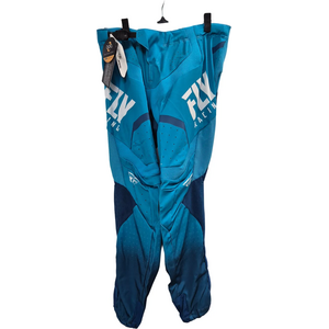 Fly Racing Lite crossihousut miesten, sininen/valkoinen, 34