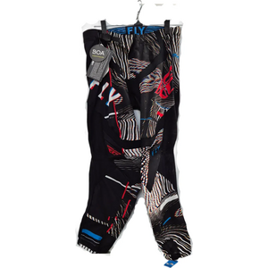 Fly Racing Lite crossihousut miesten, musta-punainen-sininen, 34