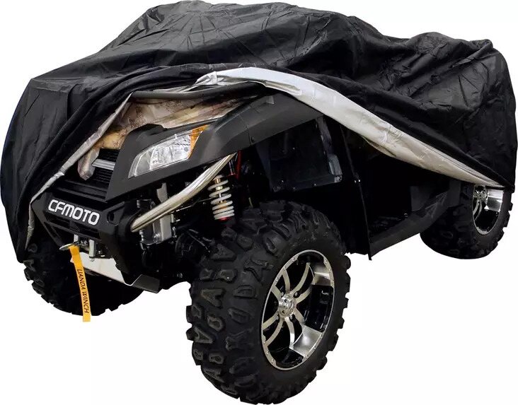 Black Wolf ATV mönkijän suojapeite Negro