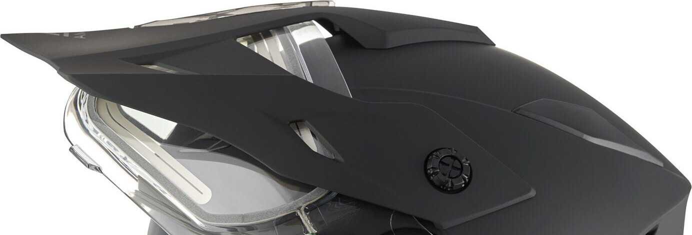 AMOQ Adaptor Helmet peak Black