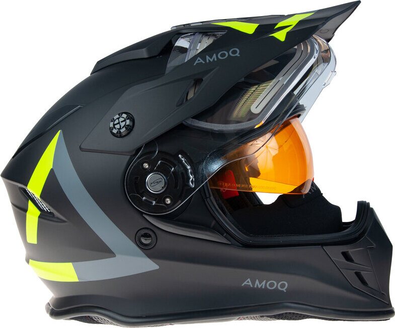 AMOQ Adaptor Musta/Keltainen