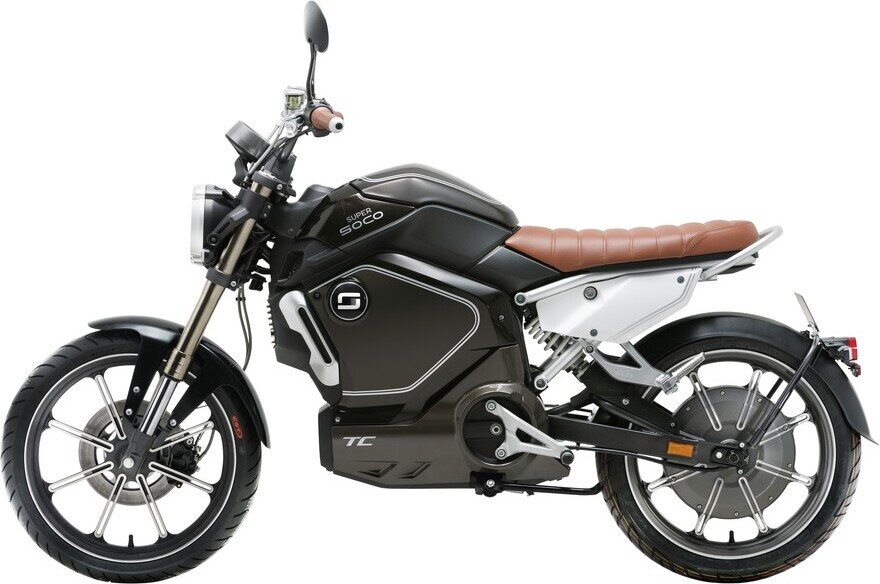 Super Soco TC sähkömopo Nero