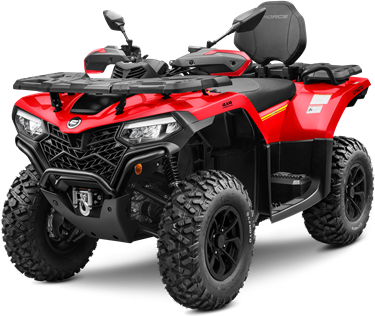 CFMOTO CFORCE 520L pitkä Rød