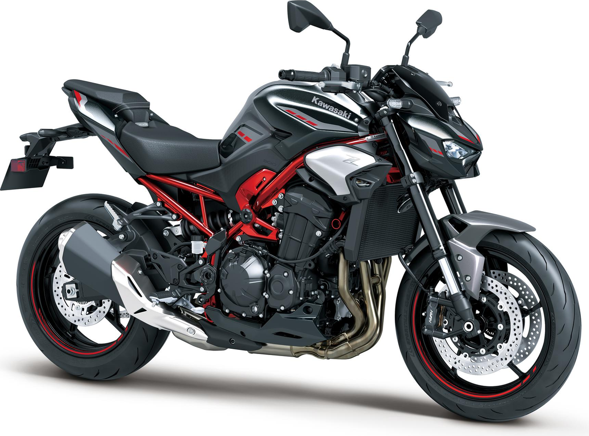 Kawasaki Z900 MY25 Musta/punainen