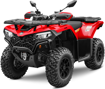 CFMOTO CFORCE 520 lyhyt Rød