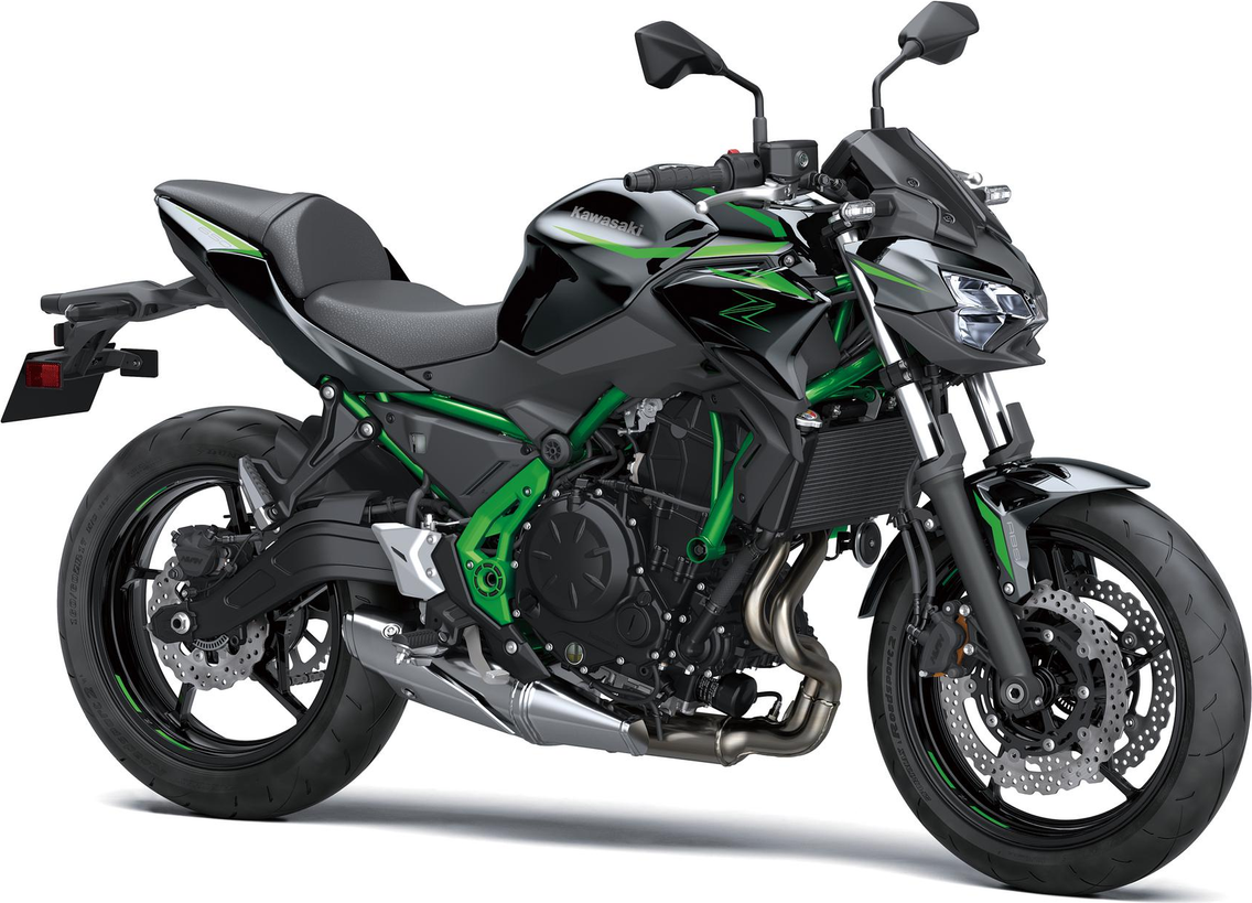 Kawasaki Z650 MY25 Черныйзелёный