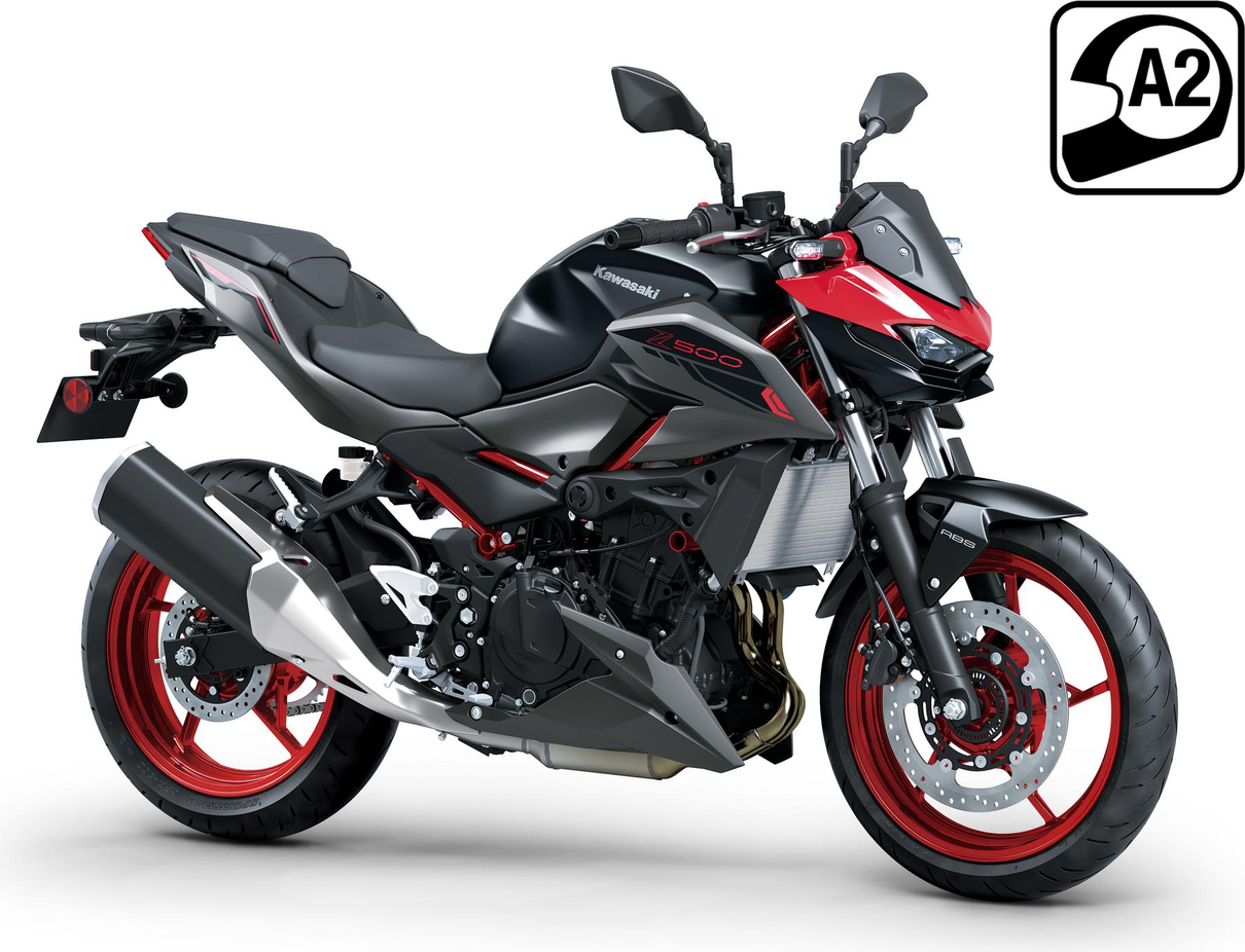 Kawasaki Z500 SE MY25 Черныйкрасный