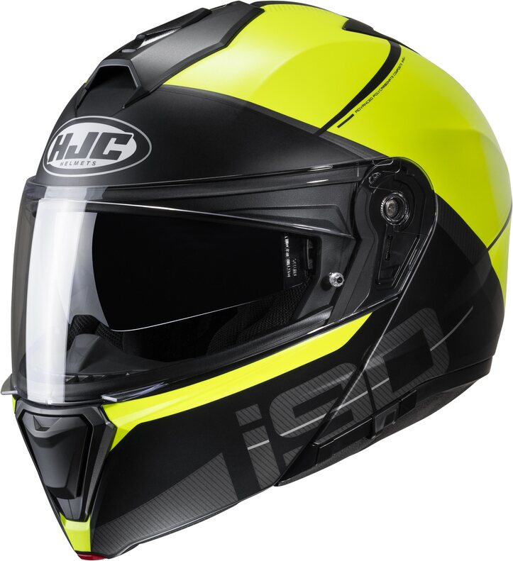 HJC i90 May fluo keltainen/musta