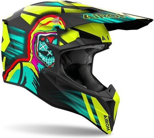 Airoh Wraaap Cyber Keltainen matta