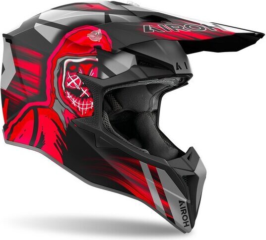 Airoh Wraaap Cyber Punainen matta