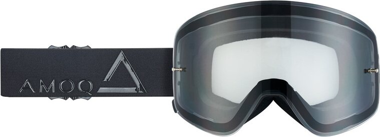 AMOQ Vision Magnetic Musta kirkkaalla linssillä