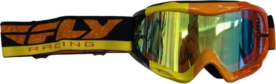 Fly Racing Lasten crossilasit Zone Keltainen/oranssi