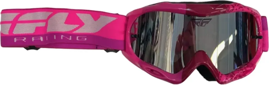 Fly Racing Lasten crossilasit Zone Harmaa/pinkki