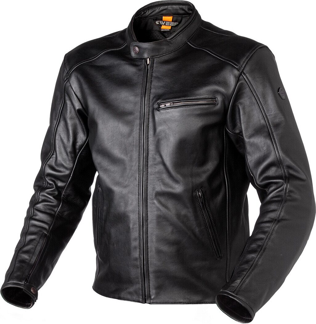 Sweep Hawk men's nahkatakki Black