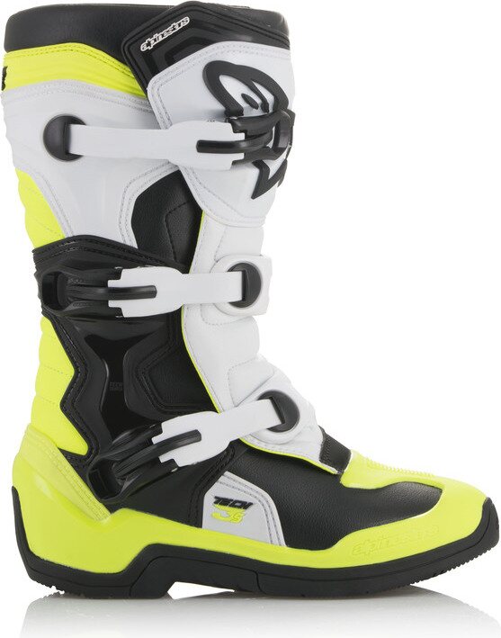 Alpinestars Tech 3s nuorten Must/valge/kollane