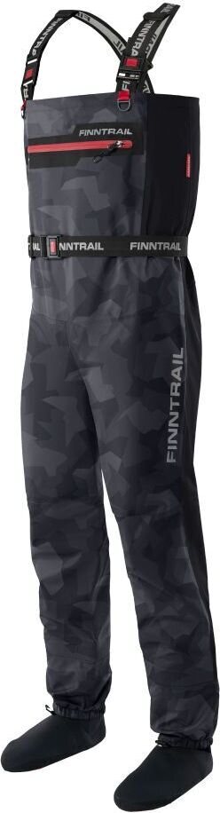 Finntrail Athletic Вейдерсы Camoshadow черный