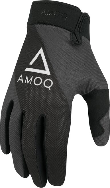 AMOQ Airline Mesh handsker Musta/Harmaa
