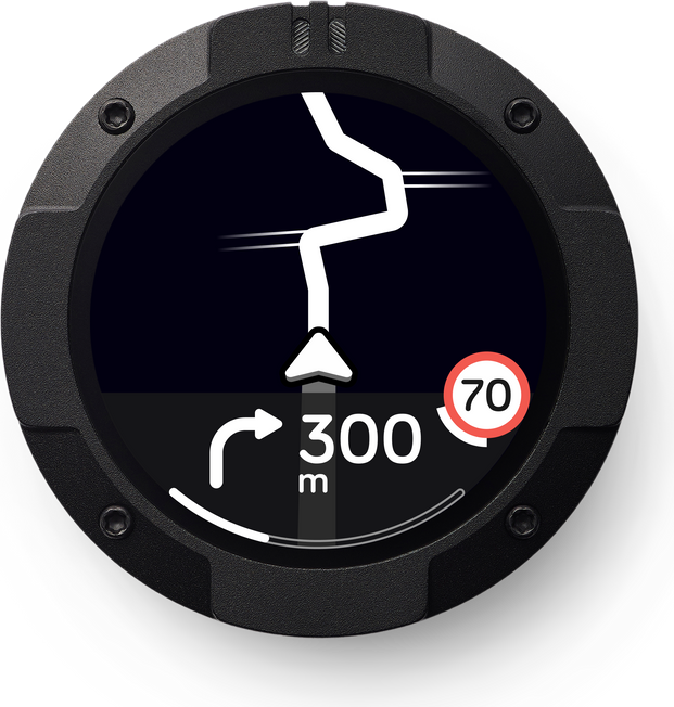 Beeline Moto 2 Svart (plast)