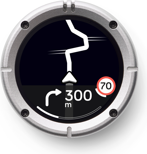 Beeline Moto 2 Sølv (aluminium)