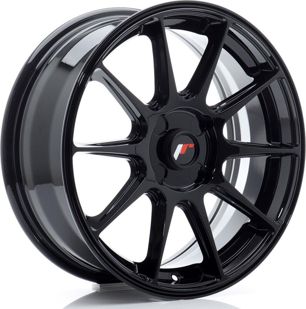 JR Wheels JR11 17x7 CFMOTO Musta