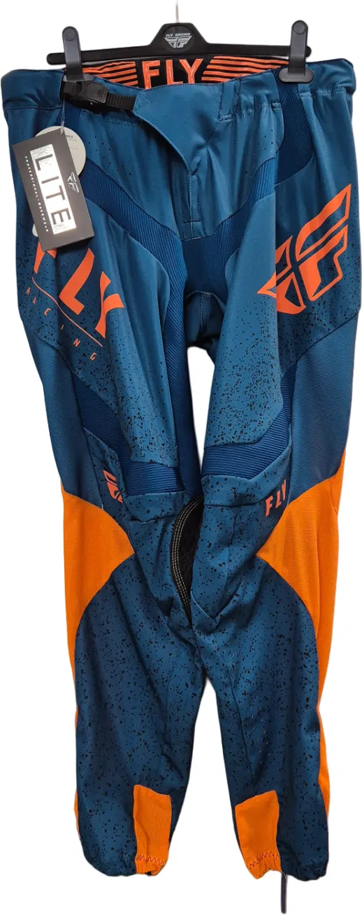 Fly Racing Lite Велокросс Штаны мужское Синий/оранжевый