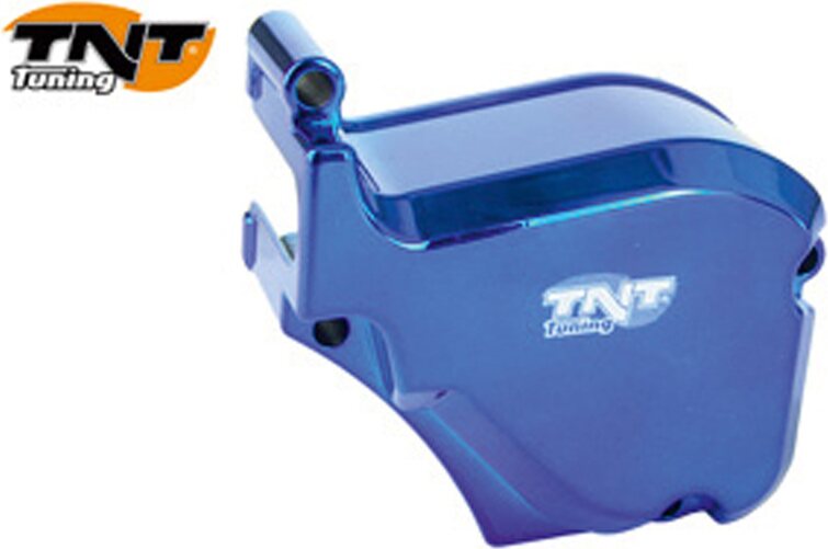 TNT öljypumpun suoja, Derbi Senda 06- / Aprilia RX,SX 06- / Gilera Sininen