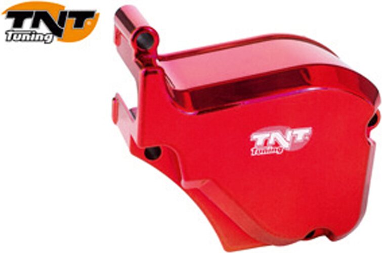 TNT öljypumpun suoja, Derbi Senda 06- / Aprilia RX,SX 06- / Gilera Punainen