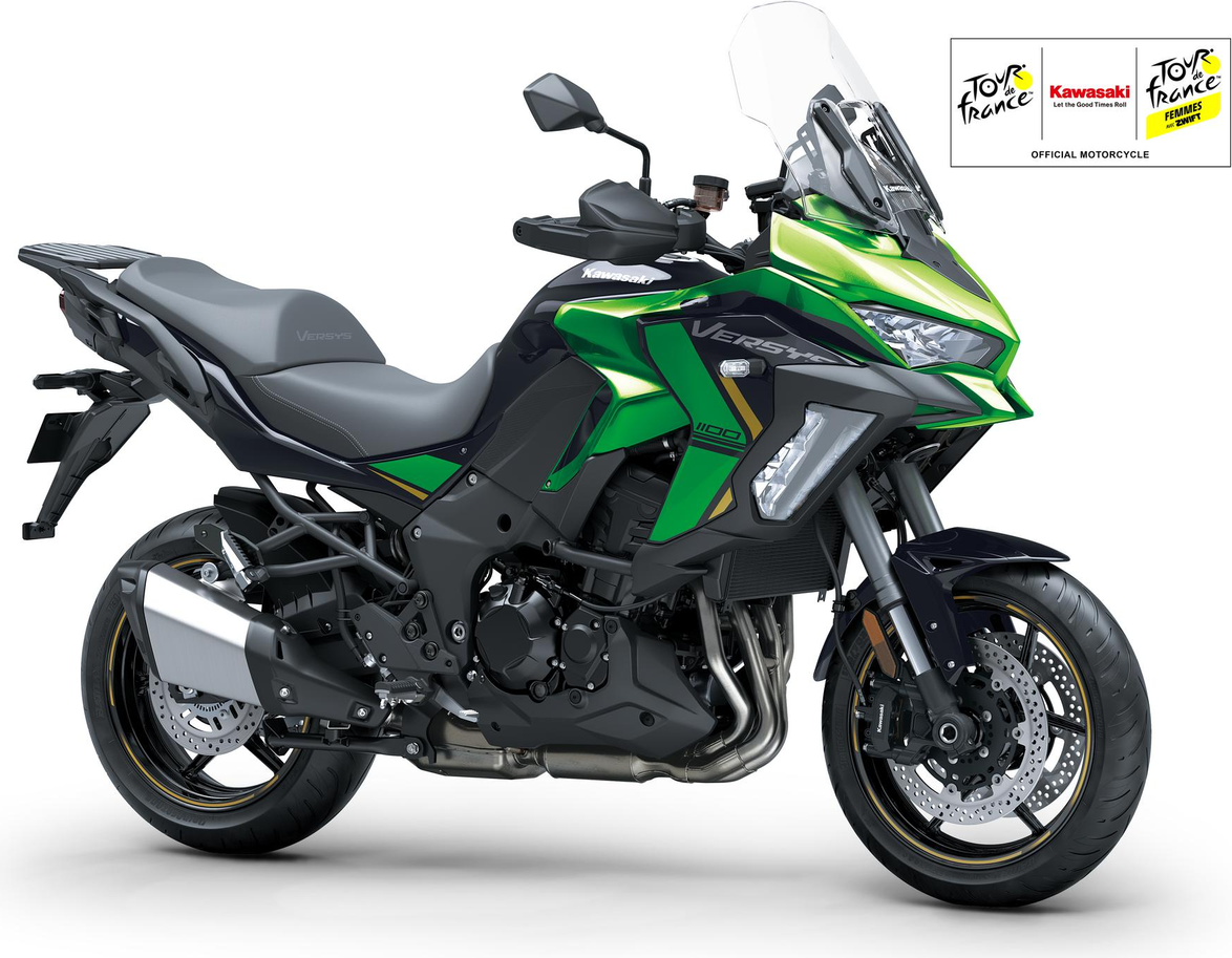 Kawasaki Versys 1000 SE Vihreä&musta