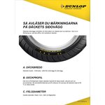 Dunlop Valkosivurengas D402 SW MT90B16 74H