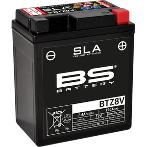 BS Battery akku BTZ8V