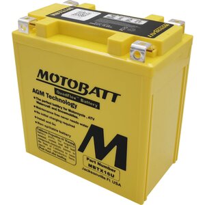 Motobatt akku MBTX16U