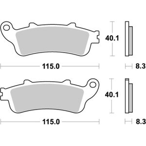 Honda plaquettes de frein
