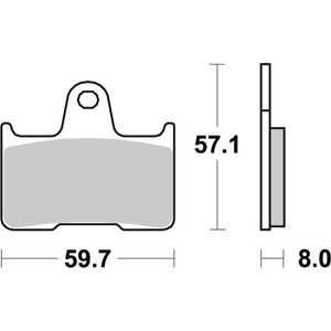 Sbs 刹车片 Sintered
